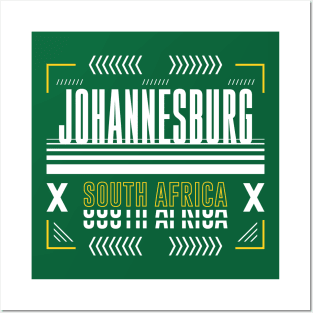 Retro Johannesburg South Africa Vintage South African Posters and Art